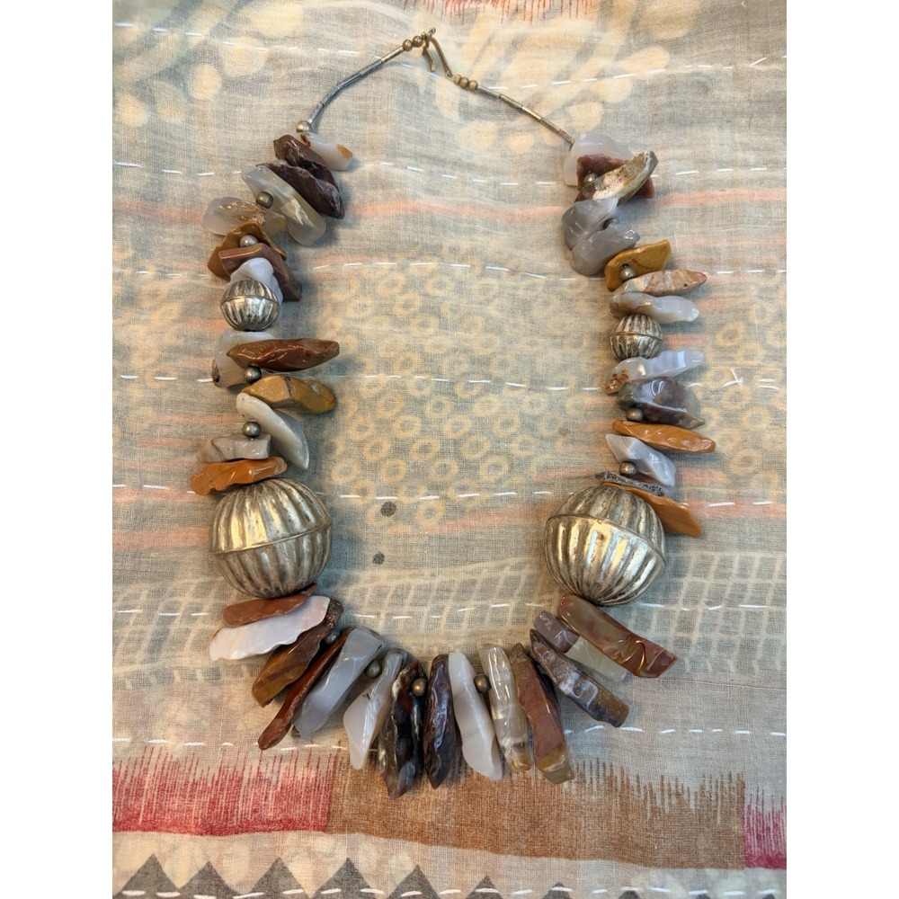 Vintage Chunky Statement Necklace